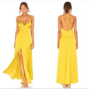 Lovers and Friends Bermuda Dress in Chartreuse Green Size Small